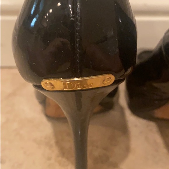 Dior Black Miss Patent Leather Pumps US 6.5 - Picture 8 of 10